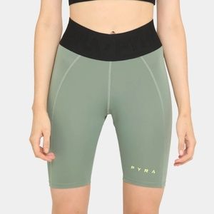 PYRA Shorts luxury Italian Eco Fabric High Waist M
